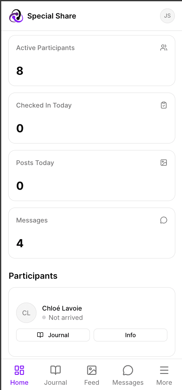 Special Share app screenshot